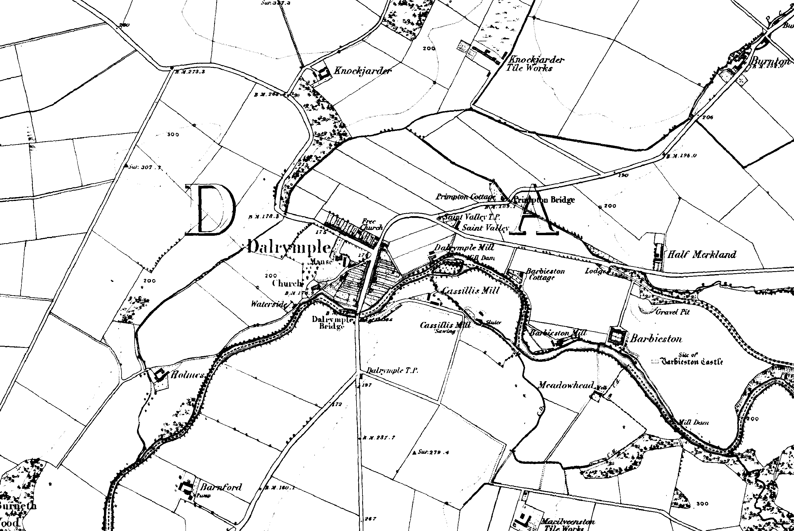 Dalrymple map 1860